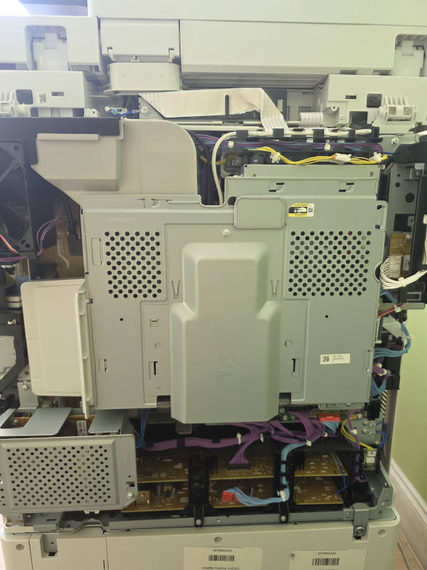 Canon C256if without back cover