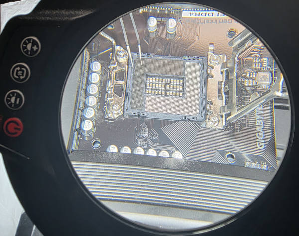 LGA1700 socket while pins repair